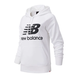 Trui New Balance Women Essentials Pullover Hoodie White Black