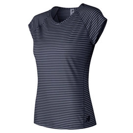Tennis Shirt New Balance Women Cap Sleeve Pigment