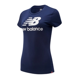 T-Shirt New Balance Women Essentials Stacked Logo Tee Pigment