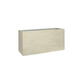 Bloempot Pottery Pots Cement and Stone Jort M Beige Washed 100 x 40 x 50 cm