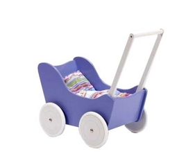 Poppenwagen Base Toys Pallas Hout Paars