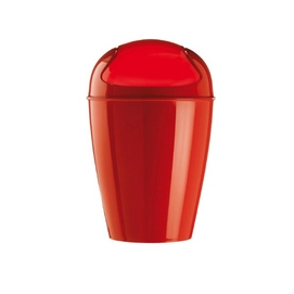 Prullenbak Del XS 2L Solid Strawberry Koziol