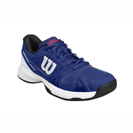 Tennisschoen Wilson Junior Rush Pro 2.5 Dazzling Blue White Neon Red