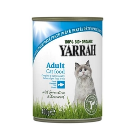 Blikvoer Yarrah Paté Vis (12 stuks)