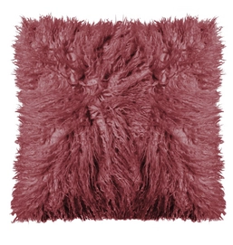 Sierkussen Essenza Yeti Mauve Fake Fur (50 x 50 cm)