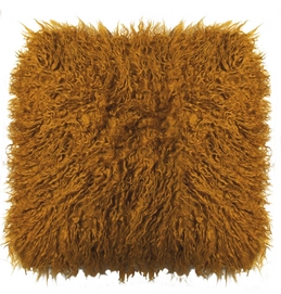 Sierkussen Essenza Yeti Mustard Fake Fur
