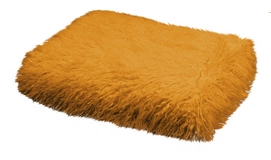 Plaid Essenza Yeti Mustard Fake Fur