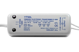 LED Transformator 12V 4,3A Max. 50 Watt Dimbaar