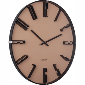Uhr Karlsson Sentient Sand Brown 40 cm