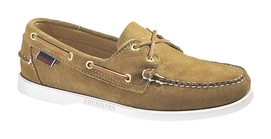 Slipper Sebago Docksides Veloursleder Sand
