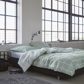 Dekbedovertrek Essenza Zayn Antique Green Satijn