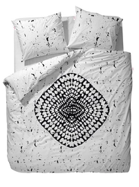 Taies d'oreiller Esprit Zera Black Satin de Coton (50 x 75 cm)