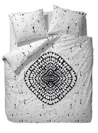 Taies d'oreiller Esprit Zera Black Satin de Coton (65 x 65 cm)