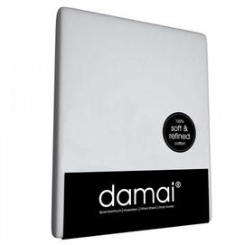 Hoeslaken Damai Silver (Percal Organic)