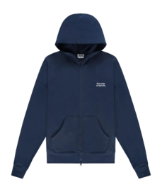 Zip Up Hoodie The New Originals Men Emblem Navy Blue