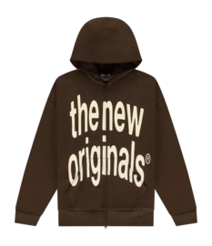 Zip-Up The New Orignals Men Big Logo Acid Brown