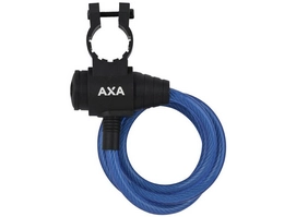 Kabelslot AXA Zipp 120 / 8 Blauw