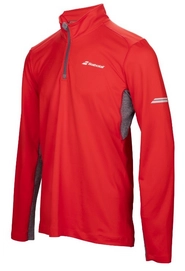 Pull de Tennis Babolat Core 1/2 Zip Men  Fluo Red