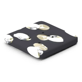 Zitkussen Hartman Blossom Black (50 x 50 cm)