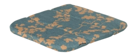 Coussin d'Assise Hartman Aiko Blue Delphine (44 x 40 cm)