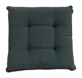 Coussin d'Assise Hartman Cuba Graphite Blue (50 x 50 cm)
