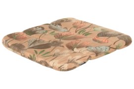 Galette de Chaise Hartman Mona Ambre Delphine (44 x 40 cm)