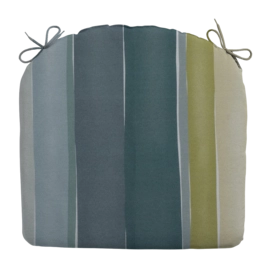 Galette de Chaise Madison Nox Azure (46 x 48 cm)