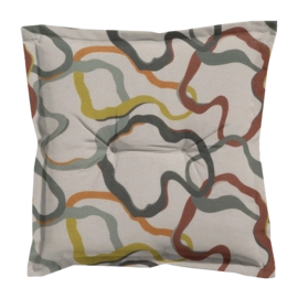 Coussin d'Assise Madison Universeel Blaze Green (50 x 50 cm)