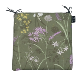 Galette de Chaise Madison Universeel Rits Donna Green ECO+ Nature Outdoor (40x 40 cm)