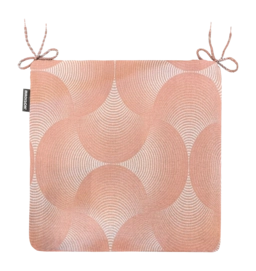 Galette de Chaise Madison Universeel Rits Napels Rondo Salmone WR Coating (40x 40 cm)