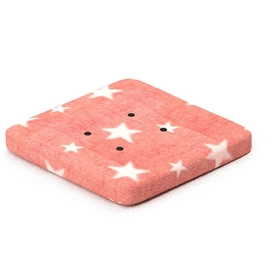 Zitkussen Hartman Stars Red (50 x 50 cm)