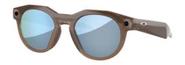 Zonnebril Oakley Meta HSTN Prizm Deep Water Polarized Brown Smoke