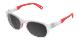 Zonnebril POC Kids Evolve Transparant Crystal/Fluo Orange/Clarity POCito/Sunny Grey Gepolariseerd