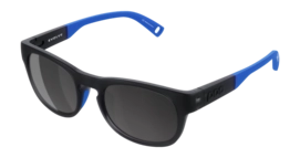 Zonnebril POC Kids Evolve Uranium Black Trans/Fluo Blue/Clarity POCito/Sunny Grey