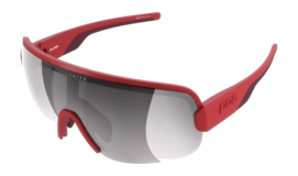 Zonnebril POC Unisex Aim Prismane Red/Clarity Road/Sunny Silver Gepolariseerd