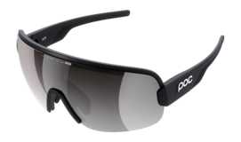 Zonnebril POC Unisex Aim Uranium Black/Clarity Road/Sunny Silver Gepolariseerd