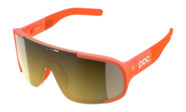 Zonnebril POC Unisex Aspire Fluo Orange Translucent Clarity Road Partly Sunny Gold
