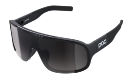 Zonnebril POC Unisex Aspire Wide Fit Uranium Black/Clarity Universal/Partly Sunny Grey Gepolariseerd
