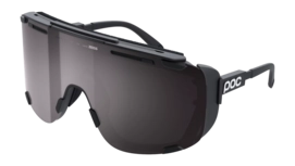 Zonnebril POC Unisex Devour Glacial Uranium Black/Clarity Universal/Sunny Grey ZEISS