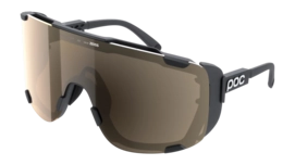 Zonnebril POC Unisex Devour Ultra Uranium Black/Clarity Trail/Partly Sunny Silver Ri-Pel