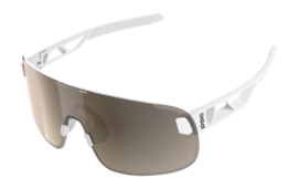 Zonnebril POC Unisex Elicit Hydrogen White/Clarity Trail /Partly Sunny Silver Gepolariseerd