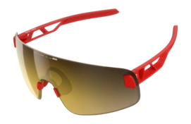 Zonnebril POC Unisex Elicit Toric Prismane Red Clarity Road Partly Sunny Gold