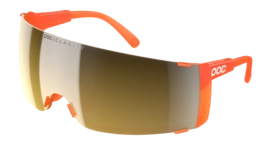 Zonnebril POC Unisex Propel Fluorescent Orange Translucent/Clarity Road/Sunny Gold Ri-Pel