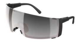 Zonnebril POC Unisex Propel Uranium Black Clarity Road/Sunny Silver Gepolariseerd