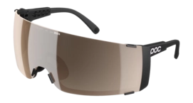 Zonnebril POC Unisex Propel Uranium Black/Clarity Trail/Partly Sunny Silver Gepolariseerd