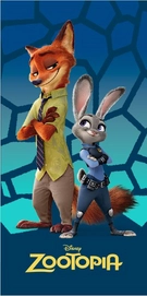 Strandlaken Disney Zootopia Malice