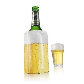 Kühlmanschette Bier Vacu Vin J-Hook Gelb