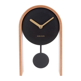 Uhr Karlsson Smart Pendulum Light Wood 25 x 15 cm