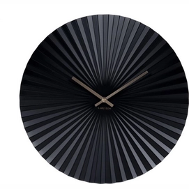 Uhr Karlsson Sensu Steel Black 40 cm