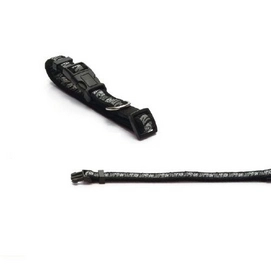 Hondenhalsband Beeztees Pootmotief Zwart